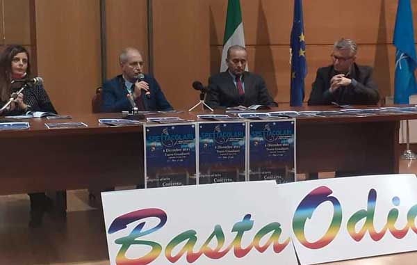 Lamezia, spettacolo musicale "Basta Odio" l'8 dicembre al teatro Grandinetti