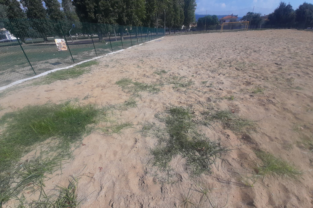 Lamezia, Cristiano: "Campo beach soccer abbandonato nel Parco Impastato, dal Comune disinteresse"