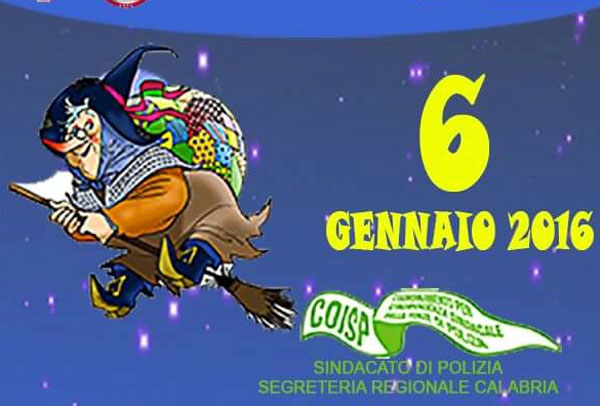 Torna la "Befana del poliziotto" a Catanzaro