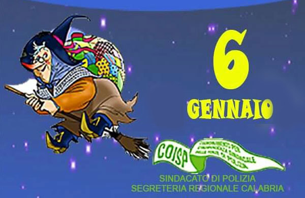 Ritorna "La Befana del Poliziotto" del COISP a Catanzaro