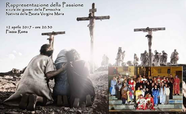 Lamezia, rappresentazione della Passione a cura dei giovani della Parrocchia di Bella