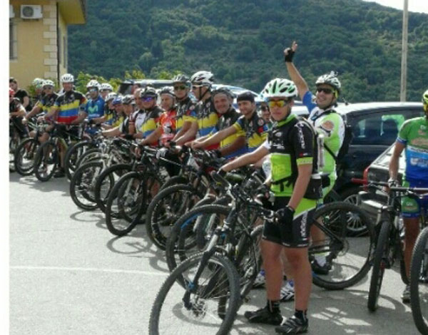 Bikers lametini all’iniziativa “Monte Mancuso in Mountain Bike”