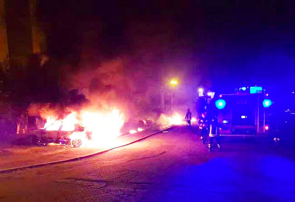 Incendiate due auto a Bisignano