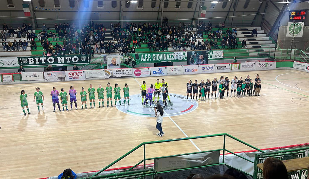 La T&T Royal Lamezia sconfitta a Bitonto