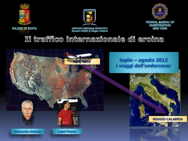 'Ndrangheta: Blitz Polizia-Fbi, sequestrati beni e conti per 2 milioni