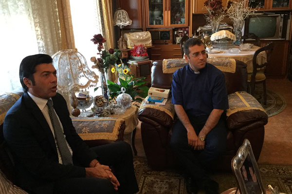 Bova (Dem. Prog.) dopo incendio ad auto sacerdote e familiari, incontra don Giuseppe La Torre