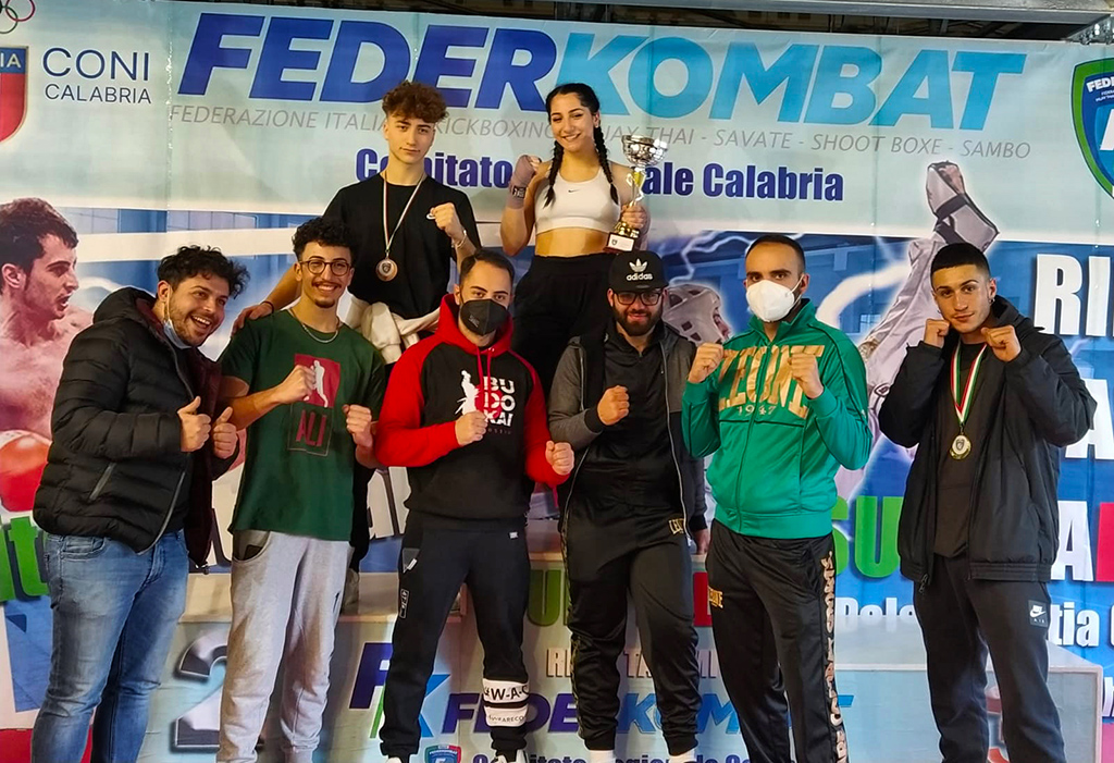 Lamezia, Budokai Kickboxing dell’A.s.d. Marconi al 'Torneo sud Italia Federkombat'