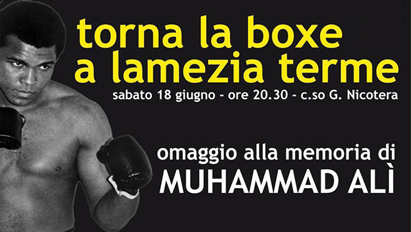 Lamezia, il 18 giugno su corso Nicotera torneo interregionale di boxe
