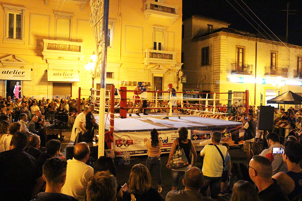 Lamezia: torneo di boxe su corso Nicotera, ecco i risultati