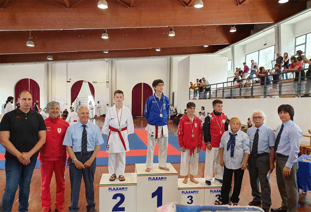 Bronzo per A.S.D. Sporting Center al Campionato regionale “kata e Kumite”