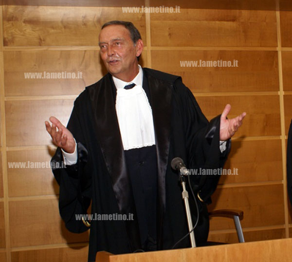Lamezia: I commenti all'insediamento del nuovo presidente del tribunale Bruno Brattoli