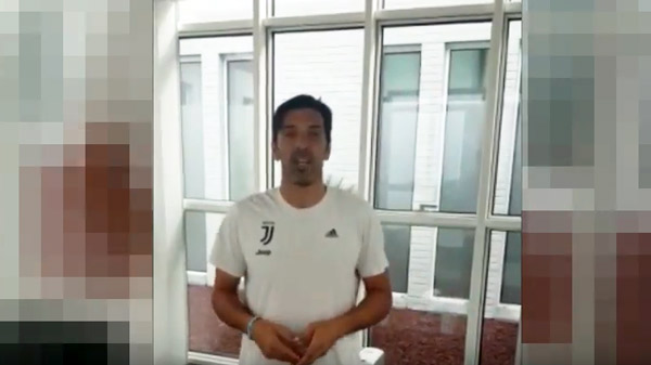 Videomessaggio di Gigi Buffon ai ragazzi di San Luca: "State vicini allo sport, fa crescere"