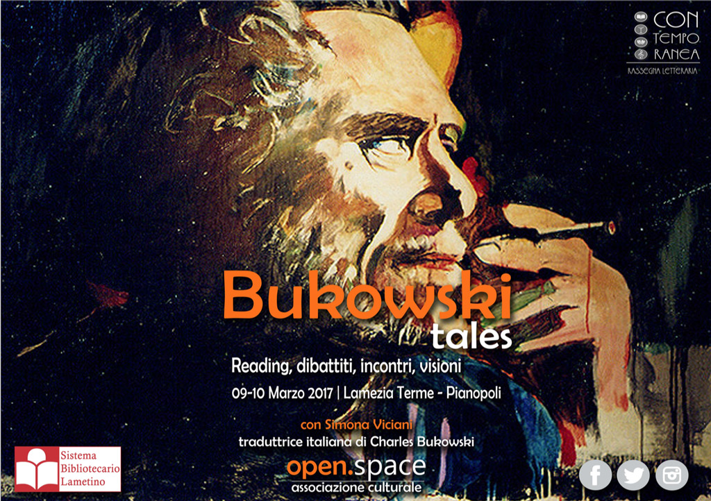 Contemporanea presenta 'Bukowski Tales' il 9 e 10 marzo a Lamezia Terme e Pianopoli