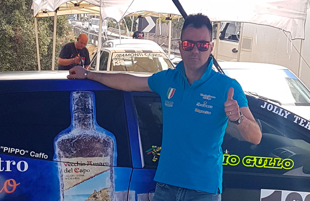 Pilota lametino Claudio Gullo al via della 61esima Coppa Selva di Fasano