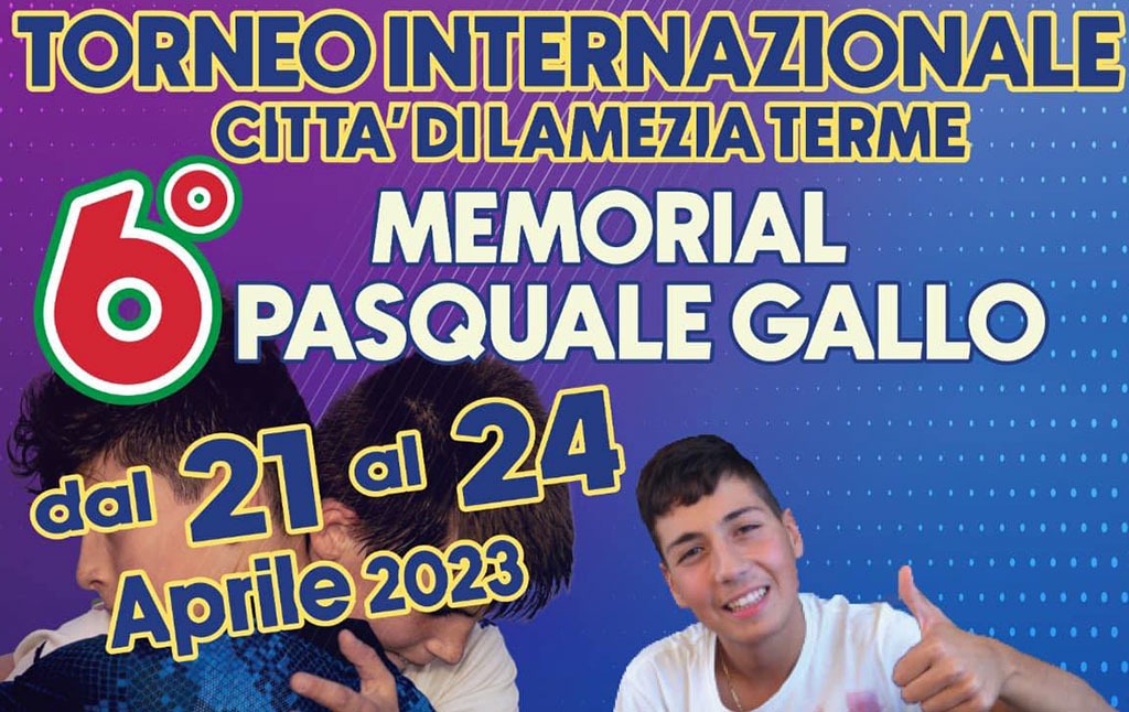 Presentato torneo internazionale Città di Lamezia Terme in memoria di Pasquale Gallo