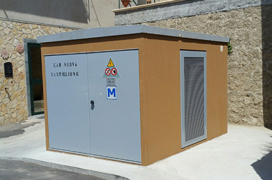 Completato rinnovo e potenziamento rete elettrica centro storico Falerna