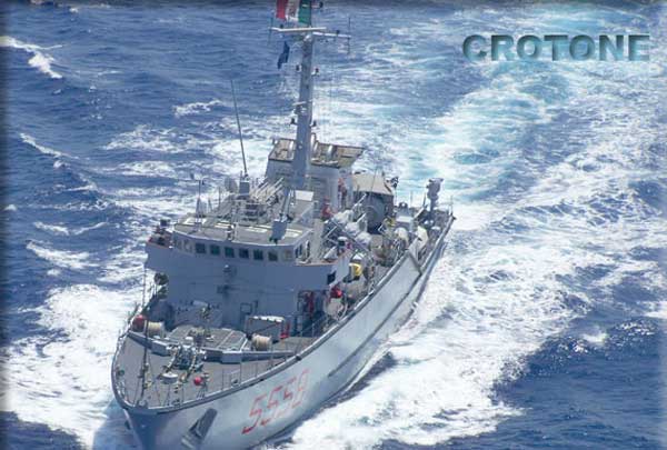Marina Militare: cacciamine Crotone fino al 17 giugno sosterà nella città di Pitagora 