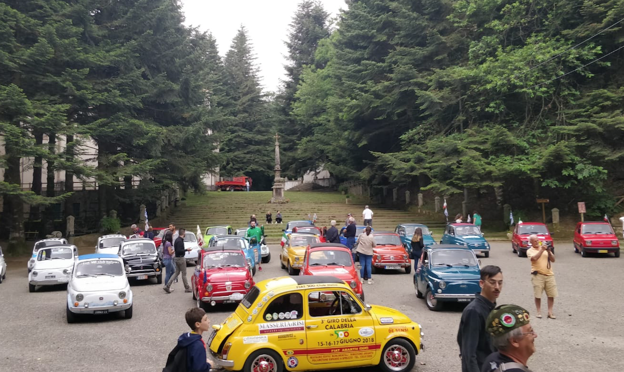 Concluso il terzo giro della Calabria in 500 lungo la costa