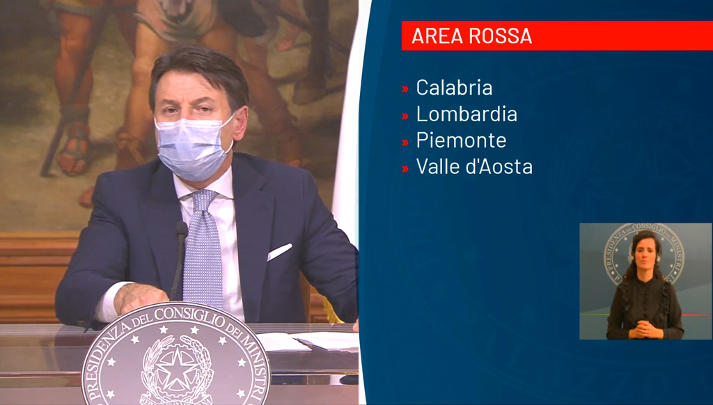 Coronavirus, Calabria in zona rossa 