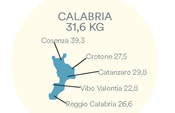 Raccolta differenziata di carta e cartone: Calabria con +17% crescita, Cosenza la provincia più virtuosa