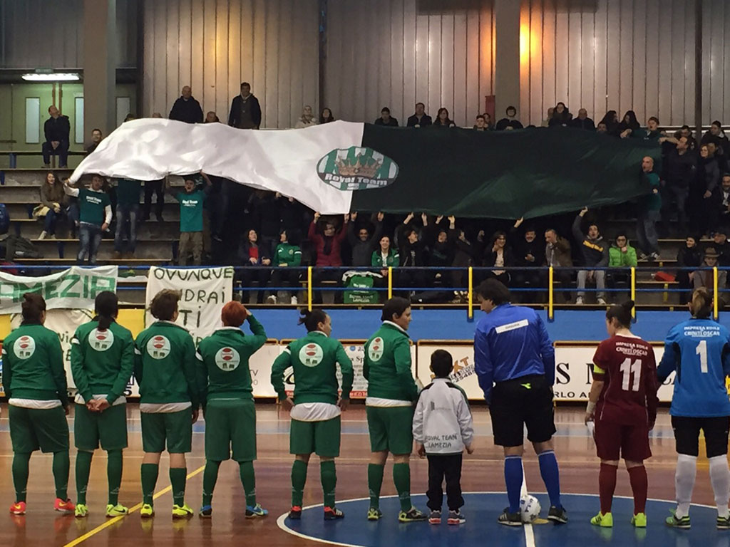 Calcio a 5 femminile: tutto pronto per la semifinale Royal Team-Spixana