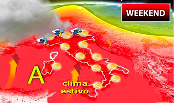 Meteo, in arrivo caldo africano nel weekend: attesi picchi fino a 40 gradi anche in Calabria
