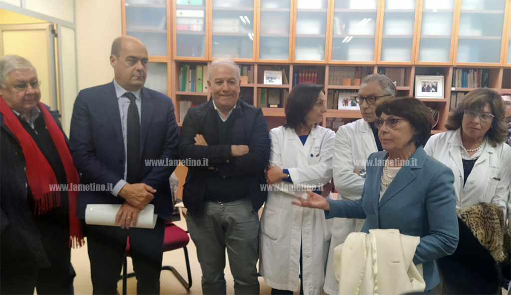 Lamezia, Zingaretti al Centro di Neurogenetica e Progetto Sud: "Qui la Calabria delle eccellenze" - VIDEO