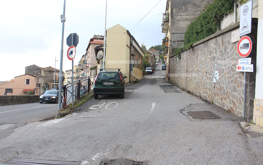 Lamezia, maltempo: prorogata fino al 12 dicembre chiusura al traffico di via Calvario per lavori