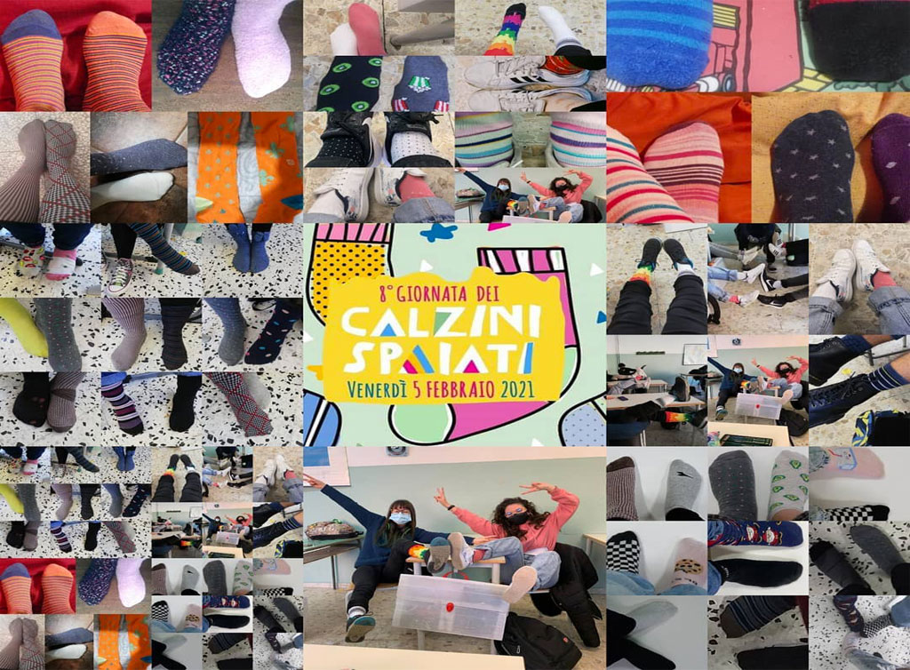 Anche studenti di Lamezia aderiscono alla Giornata dei Calzini Spaiati per educare alla diversità