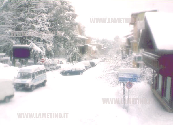 Calabria: Neve a quote basse, sulla Sila -7, pioggia nel resto della regione