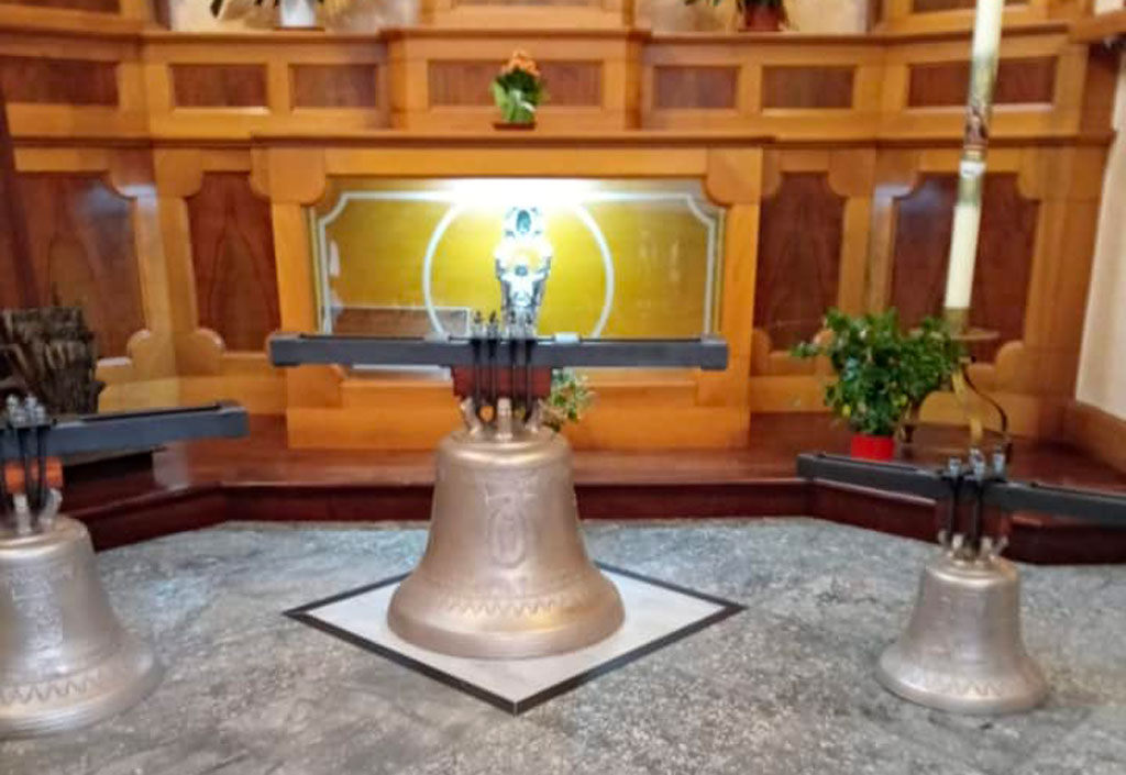 Lamezia, donate tre campane al Santuario Diocesano di San Francesco di Paola