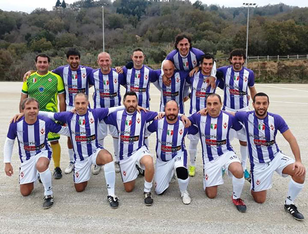 Campionato amatori over 35, Fiorentina 10 bis è campione d'inverno