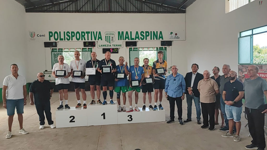 Concluso il Campionato Italiano di Bocce Categoria C a Lamezia