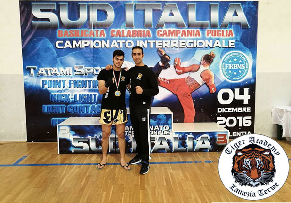 Campionato interregionale kick boxing, al primo posto la Tiger Academy di Lamezia