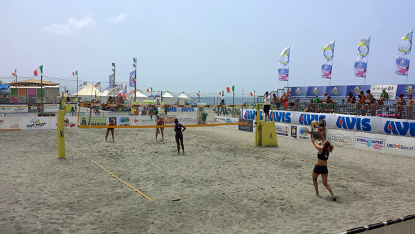 Parte campionato italiano di Beach Volley ad Amantea