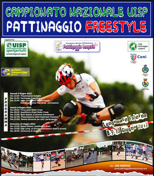 Falerna: Presentato il campionato pattinaggio freestyle sul lungomare dal 8 al 10 giugno