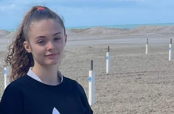 Lamezia, la giovane campionessa Italiana di Karate Giorgia Mercuri in preparazione per i campionati europei