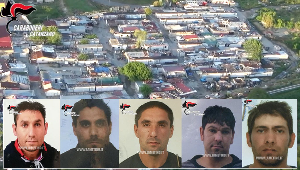 Lamezia, blitz dei carabinieri a Scordovillo: 39 misure cautelari - NOMI