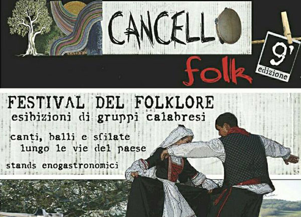 "Cancello folk", la nona edizione il 26 agosto