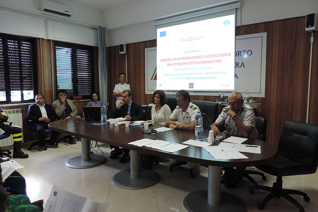 Capitaneria Vibo marina: seminario su integrazione e accoglienza extracomunitari