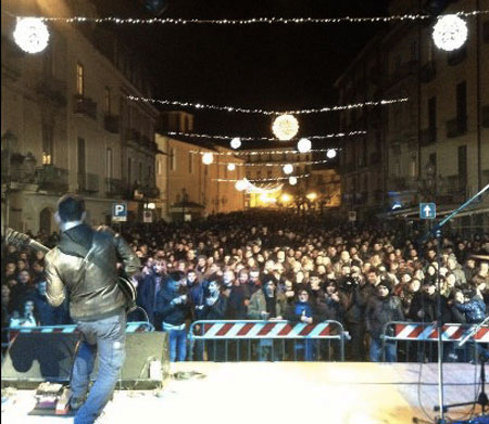 Lamezia: Tanta gente al capodanno su corso Numistrano