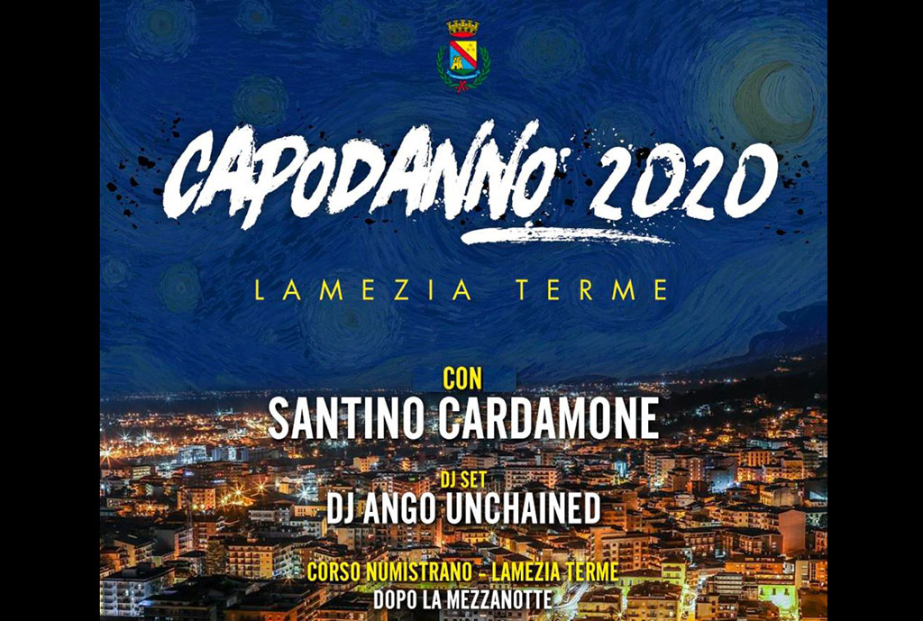 Lamezia, a Capodanno il concerto di Santino Cardamone su corso Numistrano