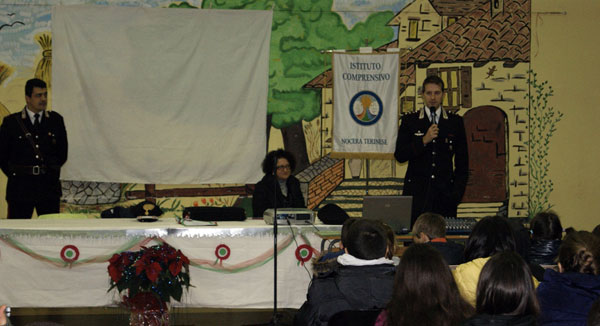 Calabria: Comandante carabinieri Soveria Mannelli prosegue tour legalità nelle scuole