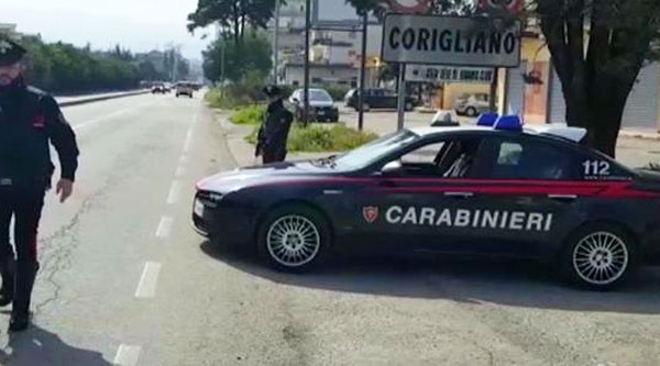 Due tentativi di furto in poche ore, arrestato ventisettenne a Corigliano Rossano
