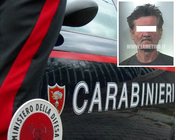Lamezia: Arrestato 51enne per violazione domicilio e furto aggravato