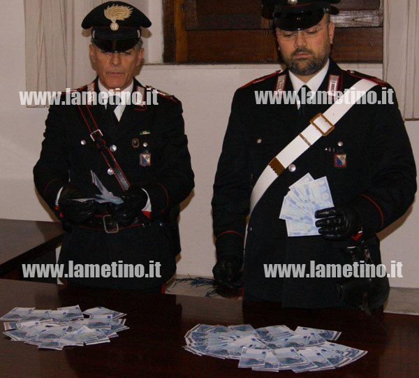 Calabria: Fanno spesa e pagano con 20 euro falsi, due arresti