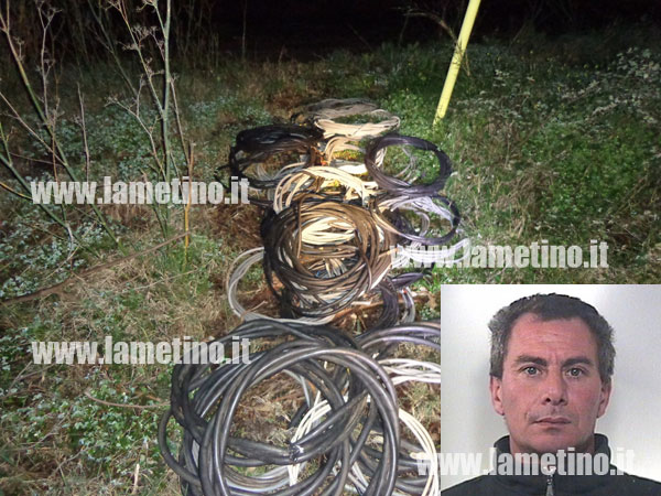 Lamezia: Arresto per furto aggravato in area industriale