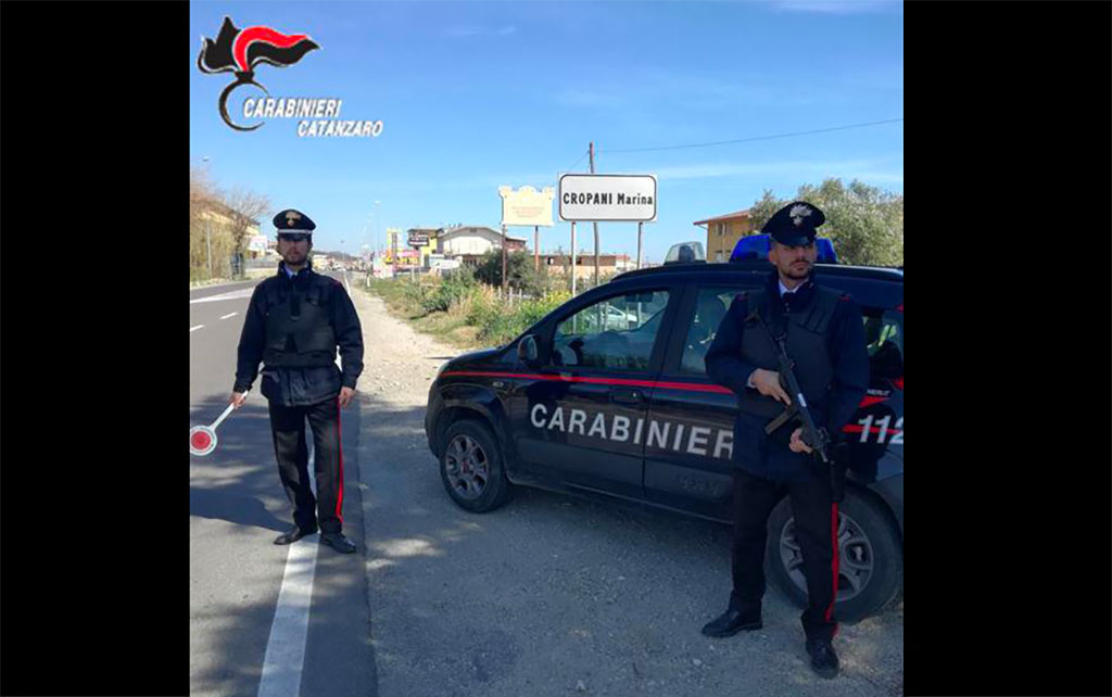 Sottoposto agli arresti domiciliari, evade dopo meno di 24 ore: arrestato 34enne a Cropani