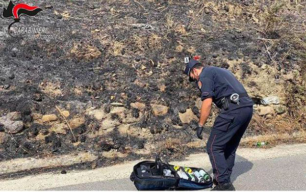 Avrebbe provocato incendio boschivo nel cosentino, indagato 41enne