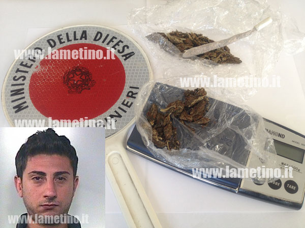 Lamezia: Nuovo arresto per detenzione di sostanza stupefacente